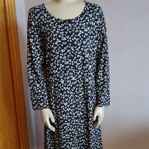 Fat Face Ditsy Floral Knit Dress
